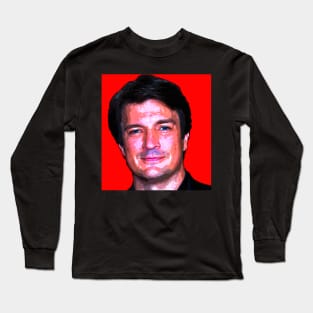 nathan fillion Long Sleeve T-Shirt